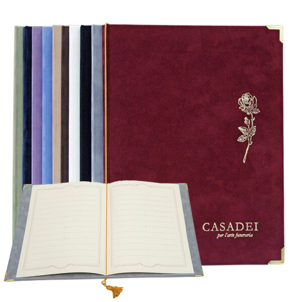 Custodia libro firma in simil suede